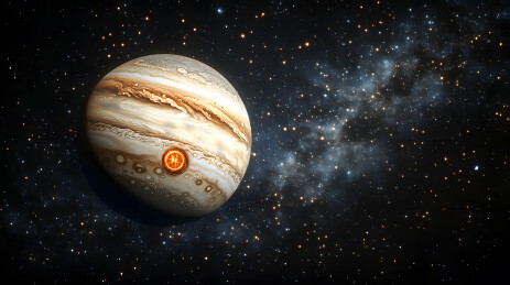 木星表面撞击