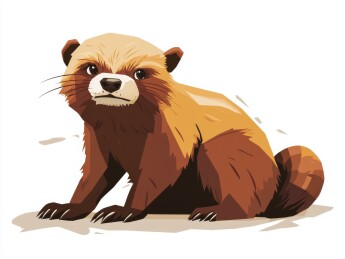 可爱的卡通小熊