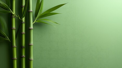 翠竹绿意,清新自然