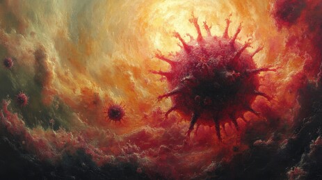 病毒肆虐的末日景象