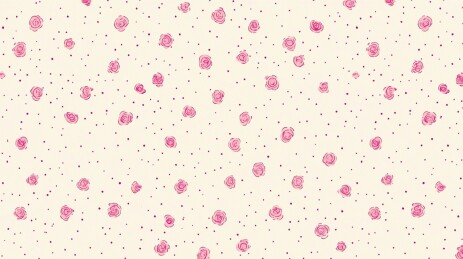 清新花卉拼接纹案