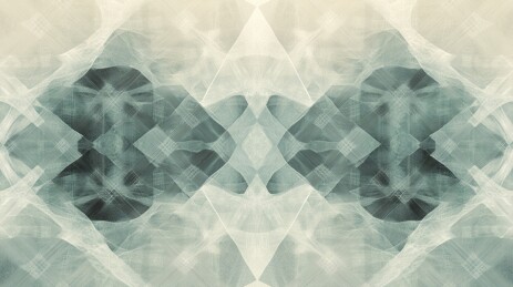 清新花卉拼接纹案