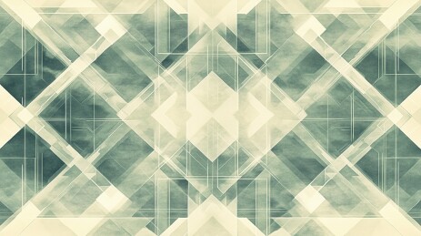 清新花卉拼接纹案