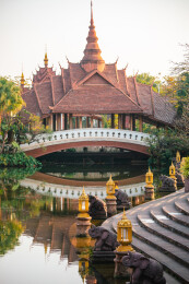 西双版纳景洪市傣乡水城