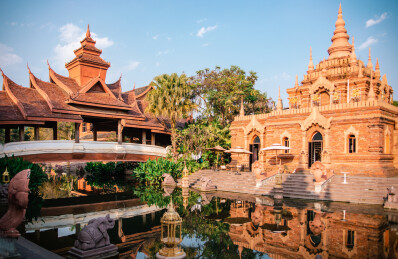 西双版纳景洪市傣乡水城