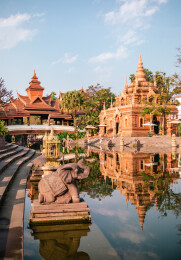 西双版纳景洪市傣乡水城