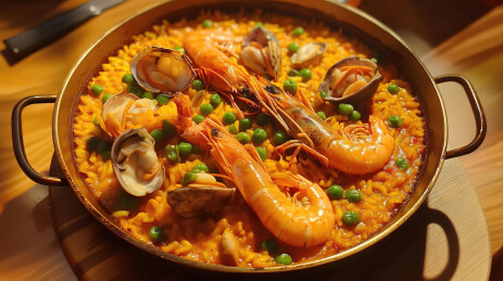 西班牙海鲜饭盛宴