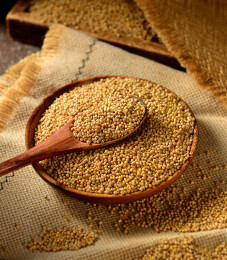 东北杂粮带壳小米