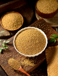 东北杂粮带壳小米