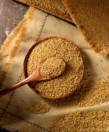 东北杂粮带壳小米