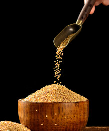 东北杂粮带壳小米