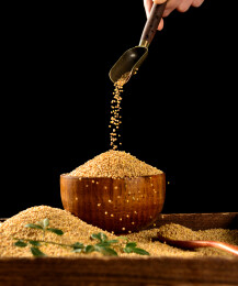 东北杂粮带壳小米