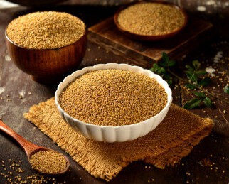 东北杂粮带壳小米