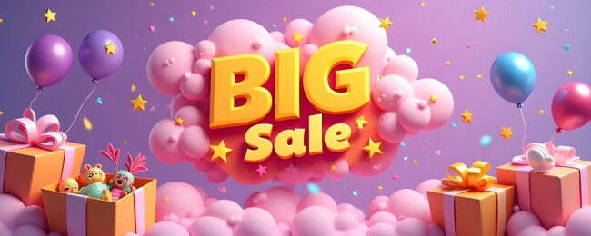 大型促销活动惊喜大减价