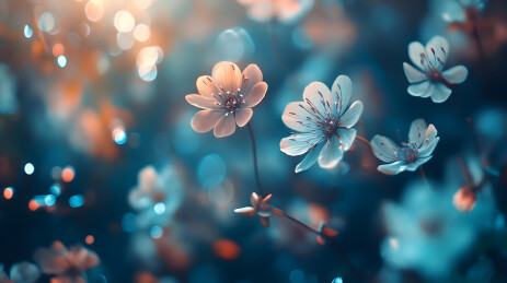春花绽放