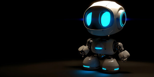 AI机器人科技背景