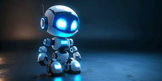 AI机器人科技背景