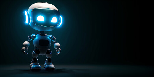 AI机器人科技背景