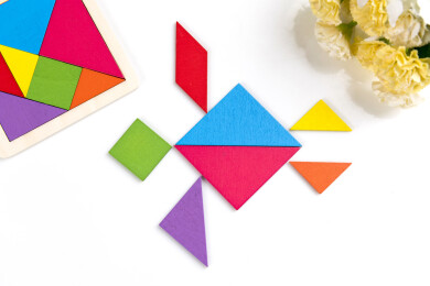 七巧板海龟拼图