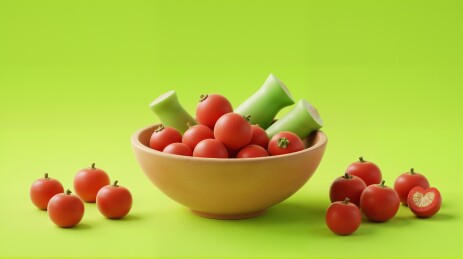 绿意盎然的色彩世界