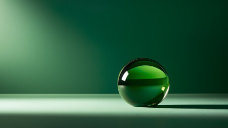 绿色玻璃珠背景