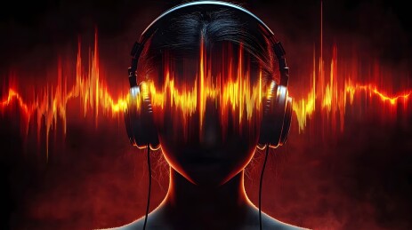 耳麦声波电流虚拟场景