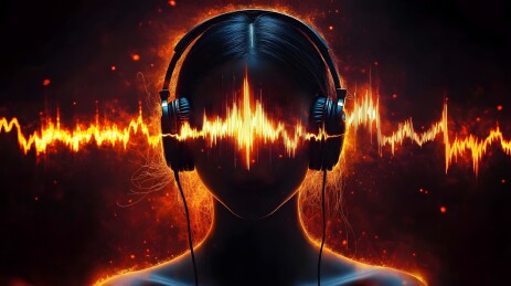 耳麦声波电流虚拟场景