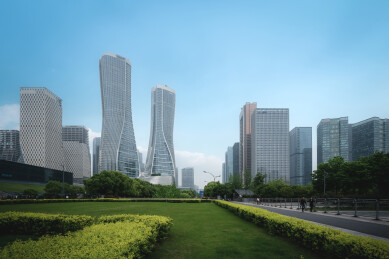 杭州钱江新城街景