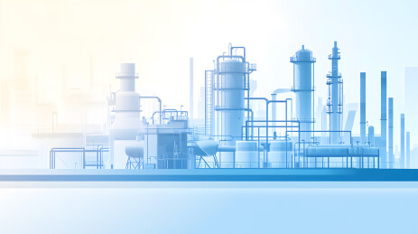 大型工业厂区建筑景观