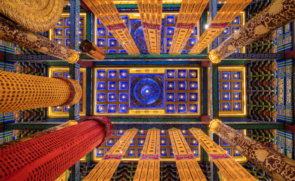 吉林敦化六鼎山文化旅游区正觉寺景观