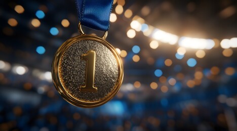 闪耀的冠军金牌