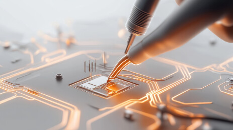 精密电子元件的安装