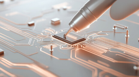 精密电子元件的安装