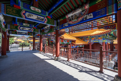 吉林敦化六鼎山文化旅游区正觉寺景观