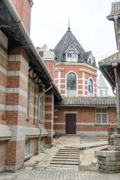 辽宁大连俄罗斯风情街历史建筑