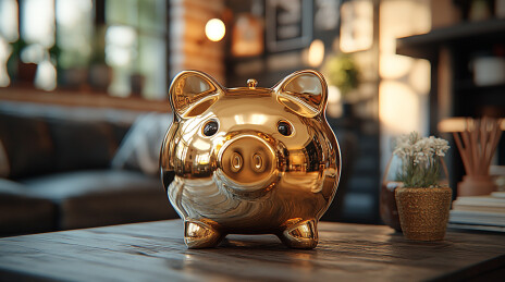 客厅金猪存钱罐