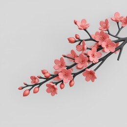 一枝春色关不住