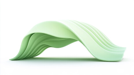 清新唯美的春天户外展台