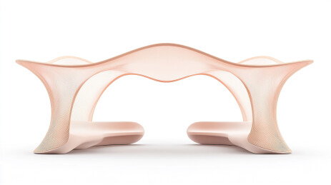 清新唯美的春天户外展台