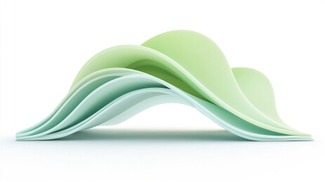 清新唯美的春天户外展台