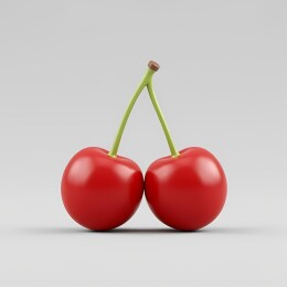 一颗樱桃一个苹果