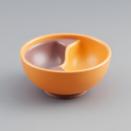 三色分隔碗方便实用