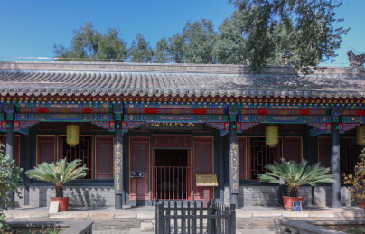 呼和浩特将军衙博物院景色。