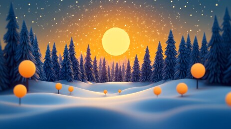 夜空中闪烁的繁星与银河