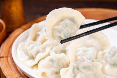 新鲜好吃的鲅鱼水饺