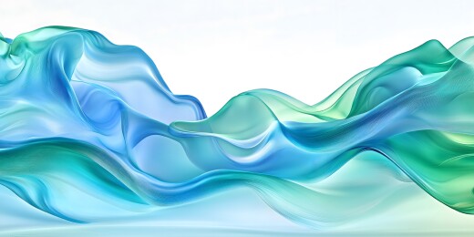 轻柔碧蓝梦幻之海