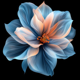 幻彩蓝花特效