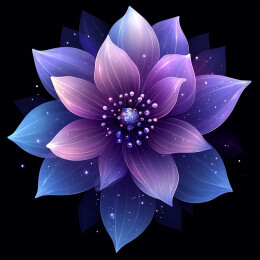 幻彩蓝花特效