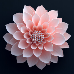粉花珍珠花蕊