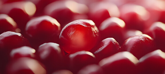 鲜红饱满石榴籽